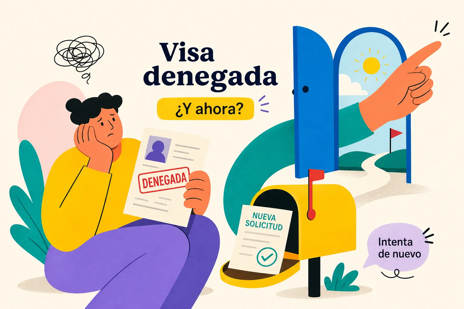 Visa americana denegada: cómo y cuándo volver a solicitarla