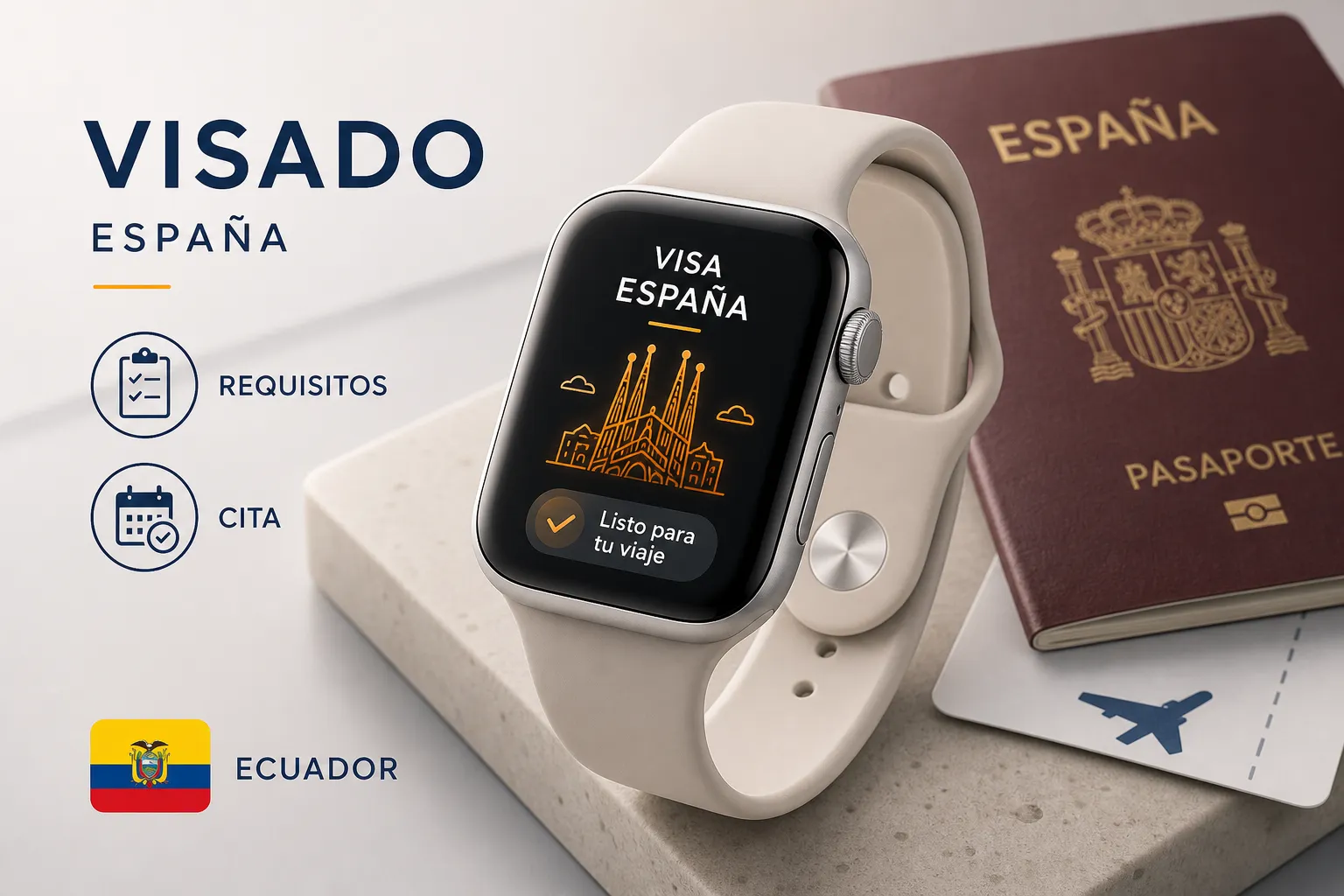 Visados a España desde Ecuador: requisitos y citas 2026